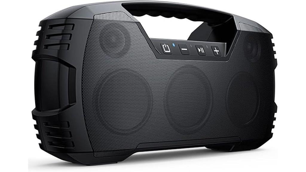 waterproof bluetooth speaker with subwoofer