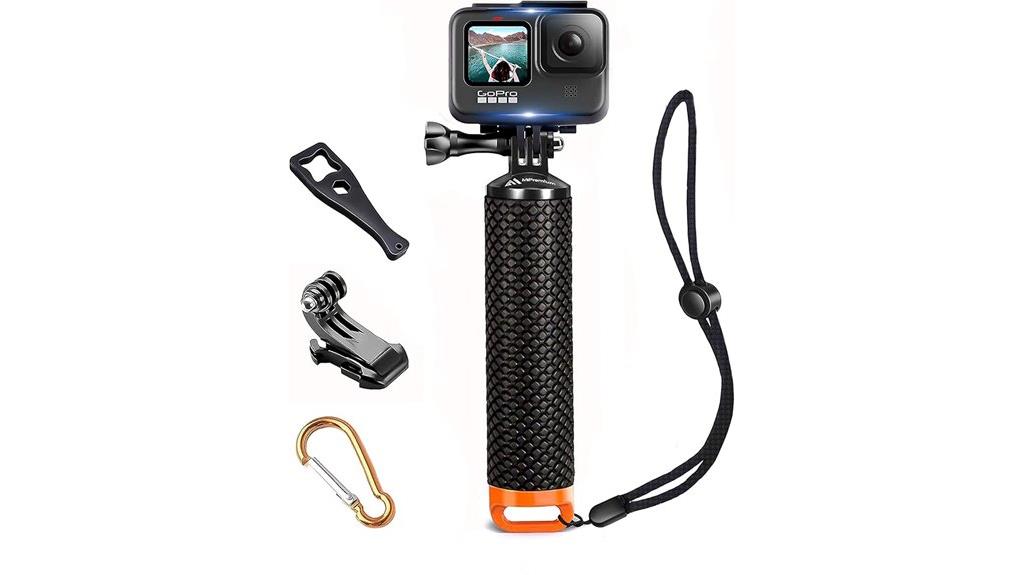 waterproof gopro hand grip