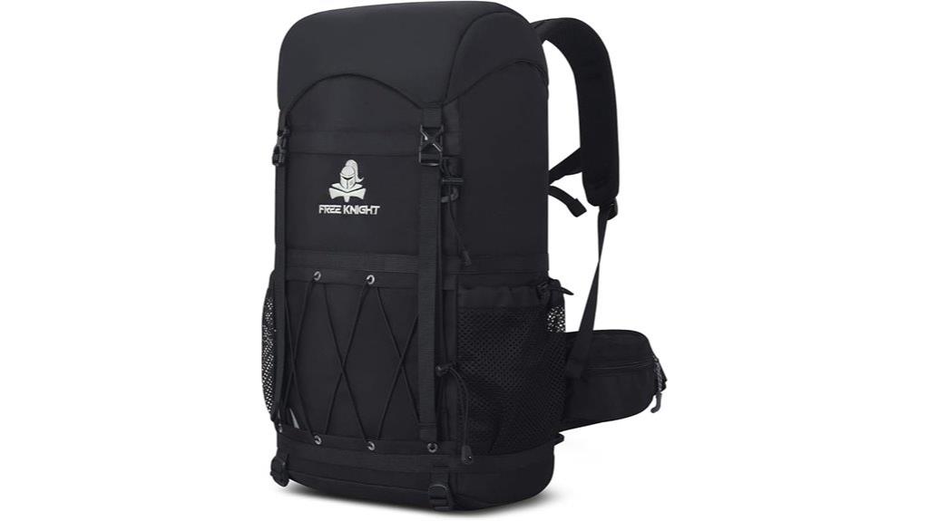 waterproof hiking backpack with rain cover