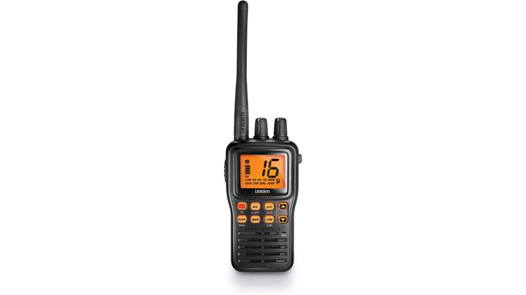 waterproof marine radio