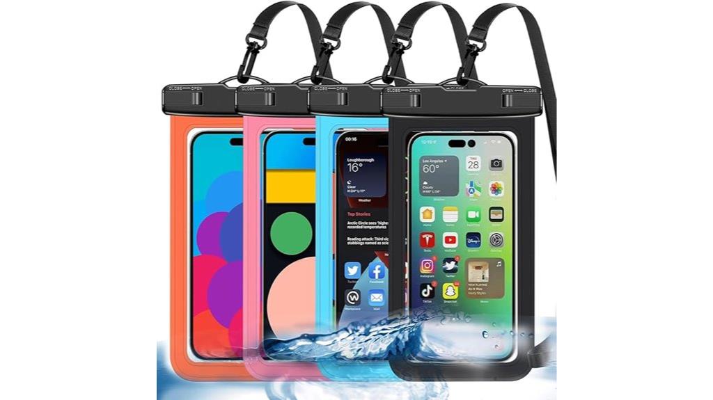 waterproof phone pouch pack