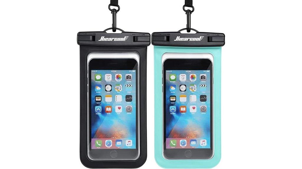 waterproof phone pouches pack