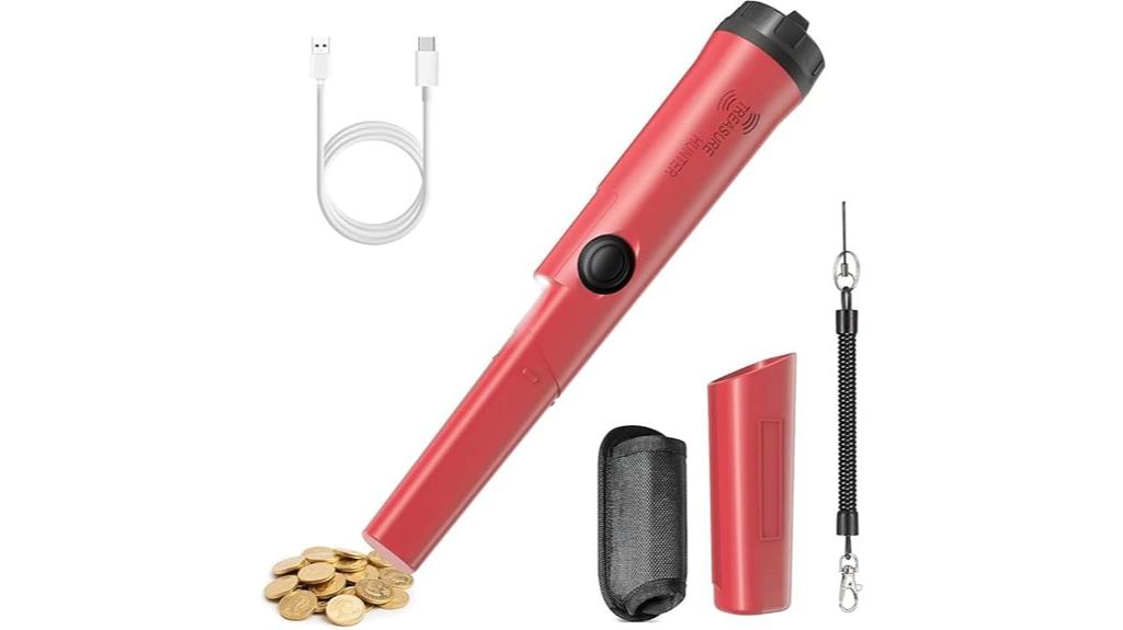 waterproof rechargeable metal detector