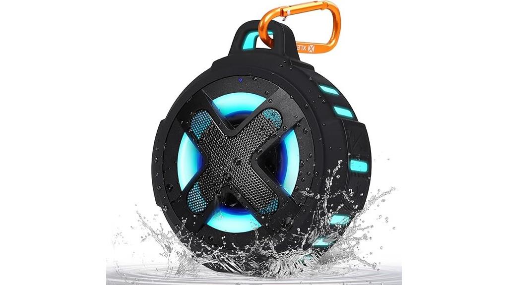 waterproof rgb bluetooth speaker