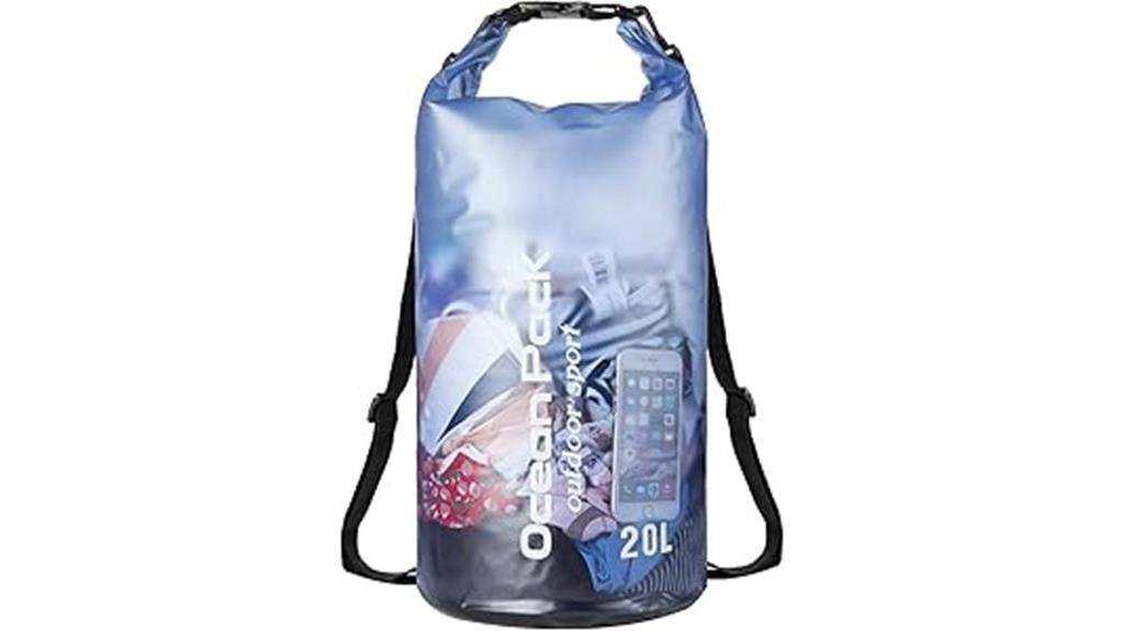 waterproof roll top backpack
