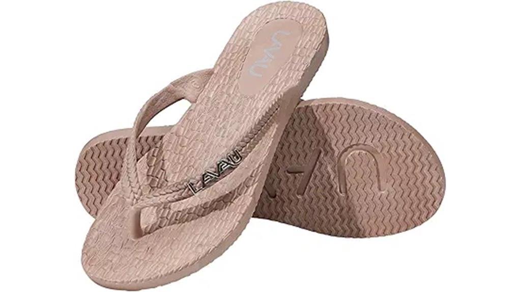 waterproof women s beach flip flops