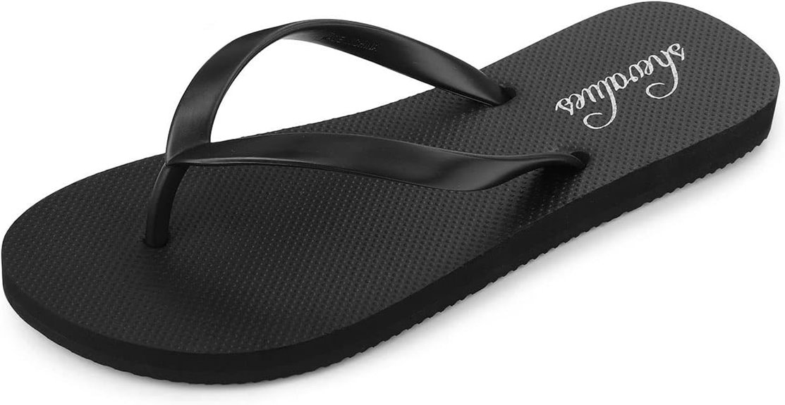 women s beach flip flops