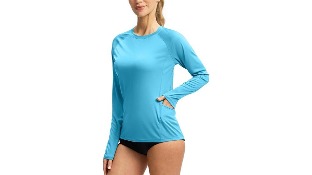 women s rash guard sun protection