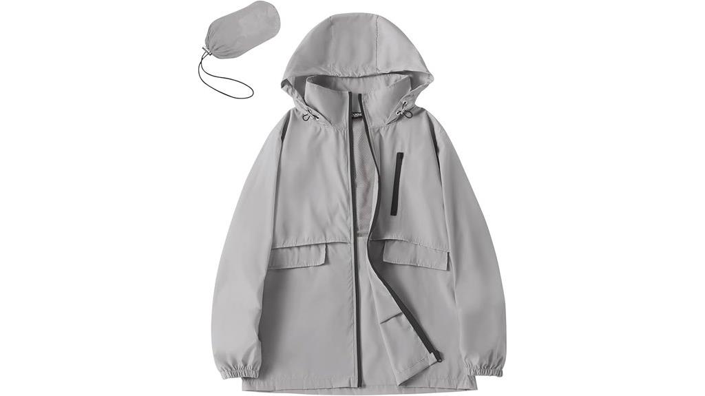 women s waterproof rain jacket