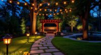 yard safety and ambiance