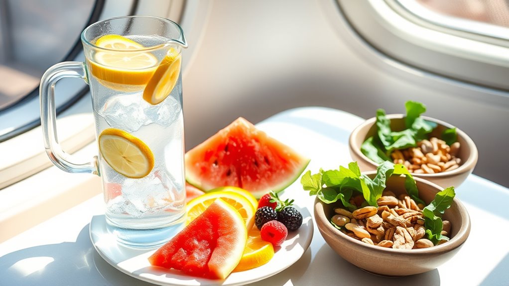 stay hydrate eat nutritiously