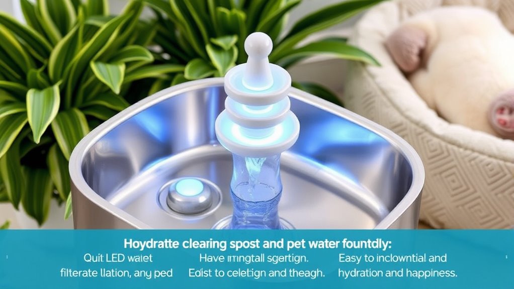 choosing the right pet fountain