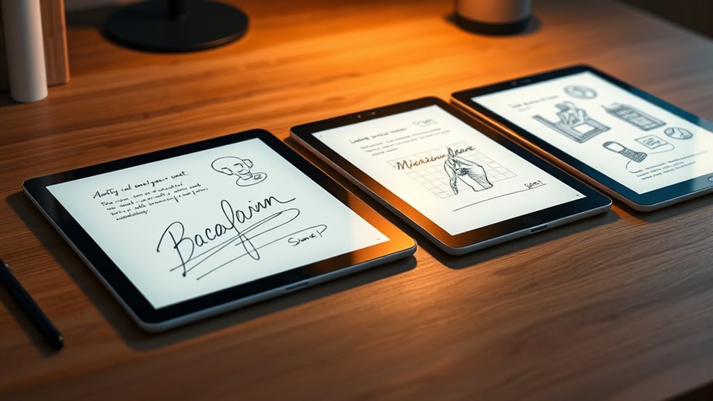 key factors for e ink selection