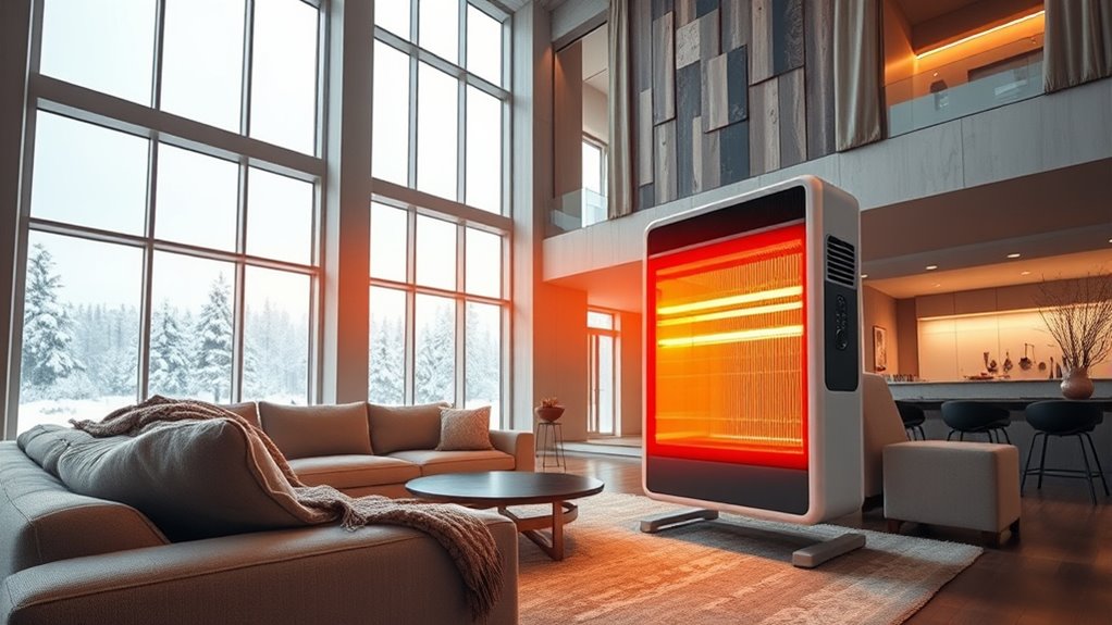 large room heating considerations