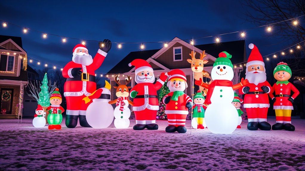 large yard inflatable decorations