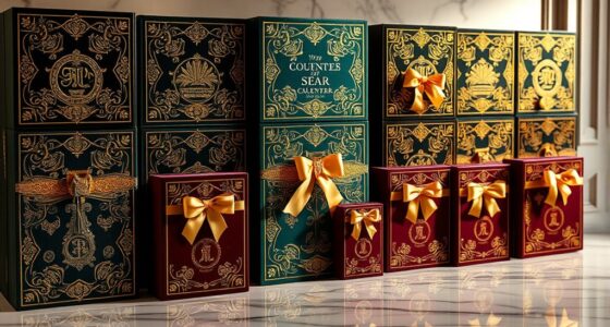 luxury beauty holiday countdown