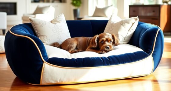 luxury dog beds showcase comfort and style