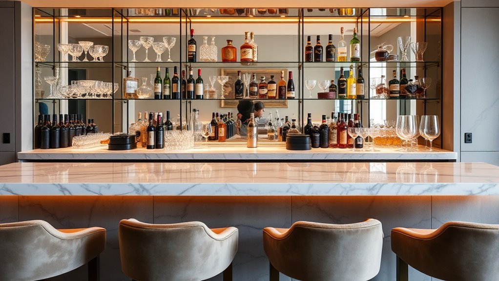 luxury home bar ideas