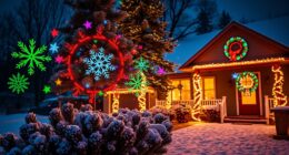 outdoor christmas light projectors