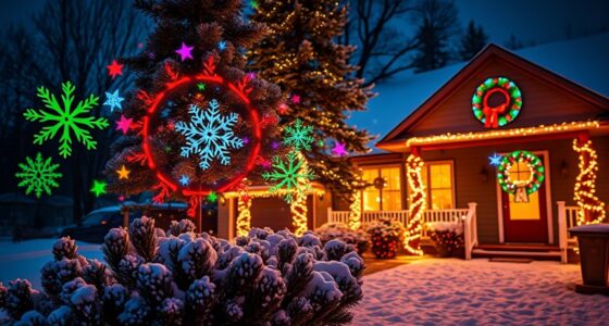 outdoor christmas light projectors