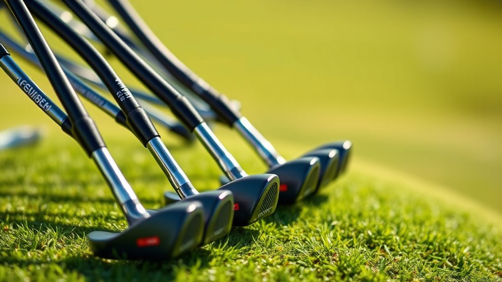 professional golf club selection