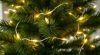 realistic pre lit christmas trees