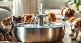 top automatic pet water fountains