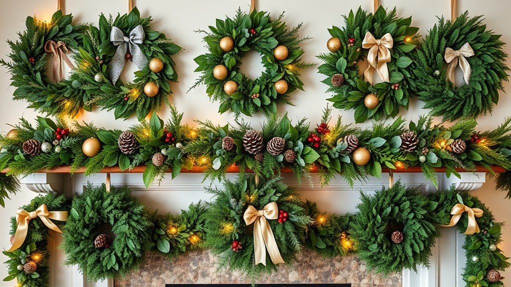 top holiday mantel decorations