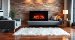 top ventless electric fireplaces