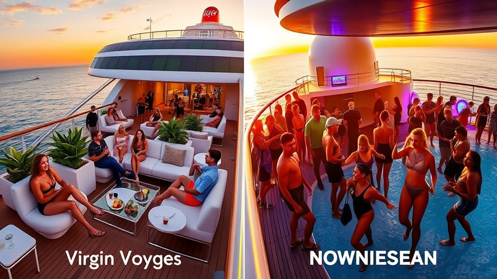 adult focused vibrant cruise experiences