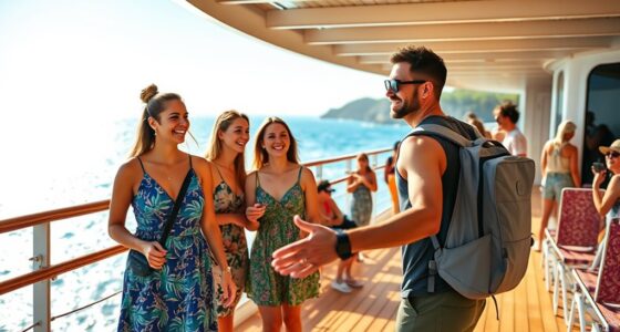 building friendships at sea