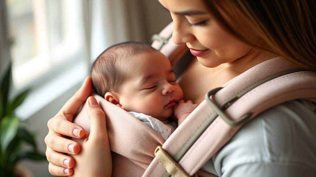 comfortable adjustable breathable carrier