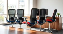 comfortable long hour office seating