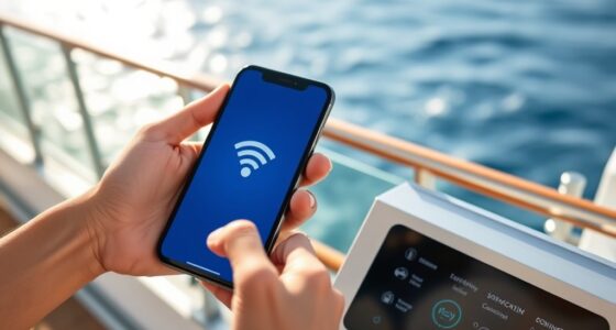 connect device to ship wifi