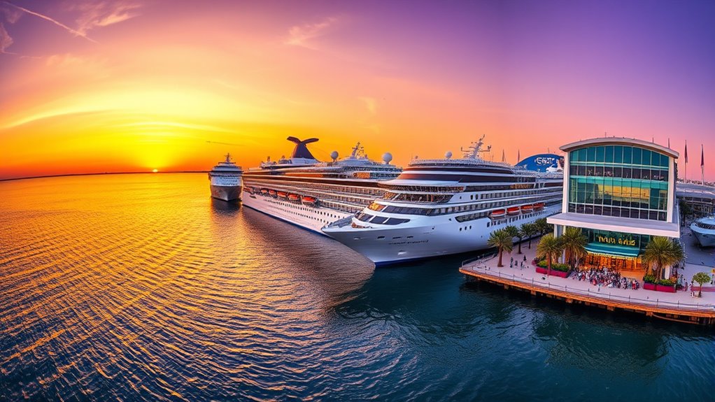 convenient parking and attractions