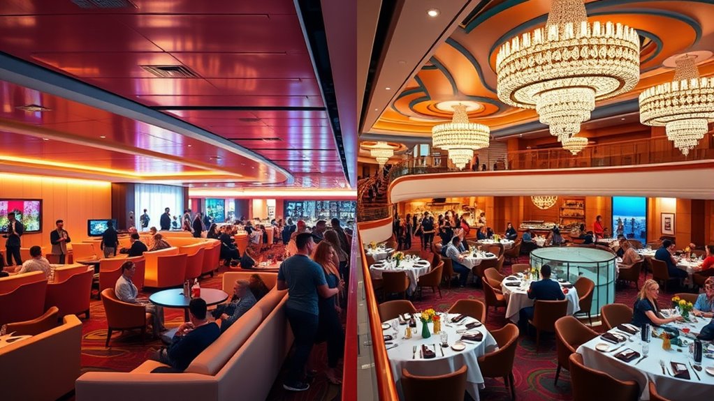 cruise entertainment and dining