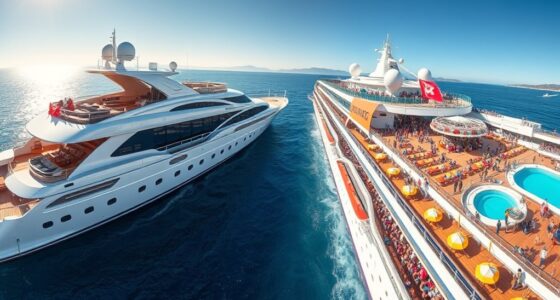 cruise options luxury or mainstream