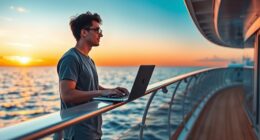 cruise ship remote work