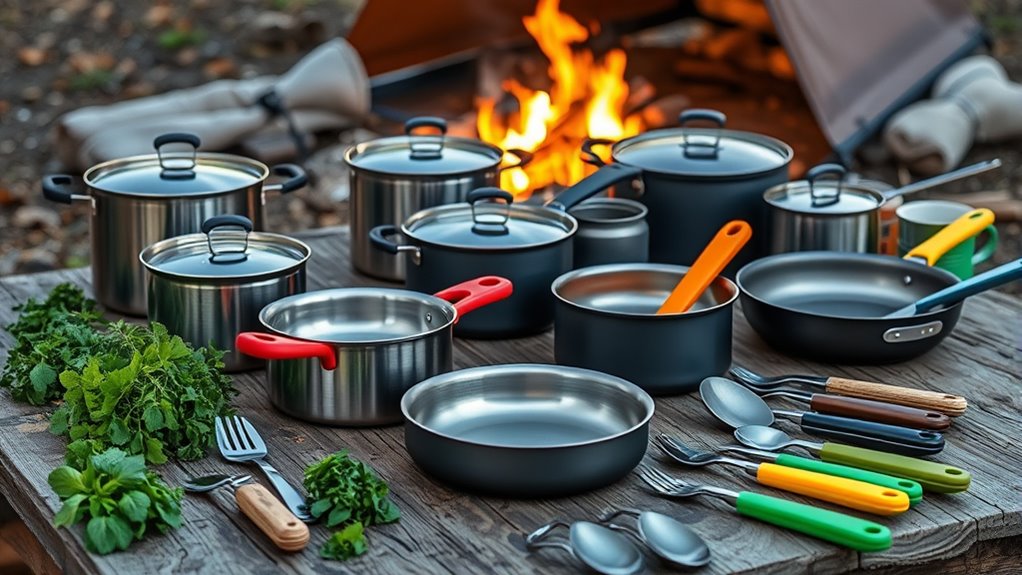 durable portable outdoor cookware