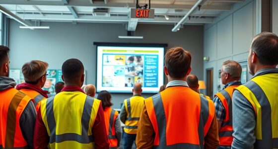 e muster safety procedures