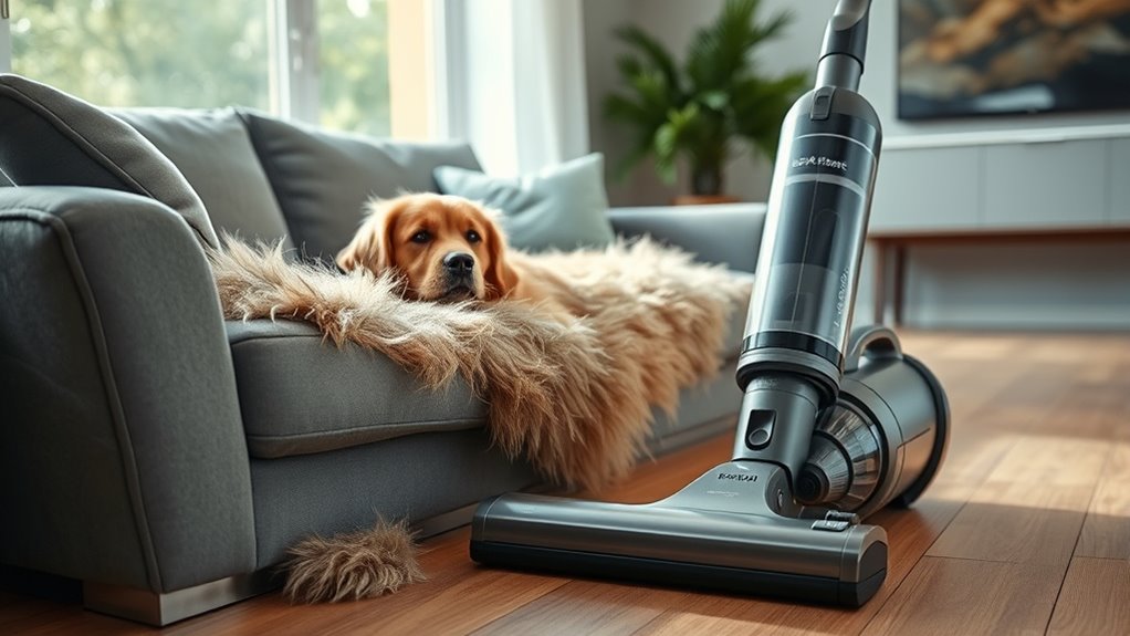 effective pet hair cleaning