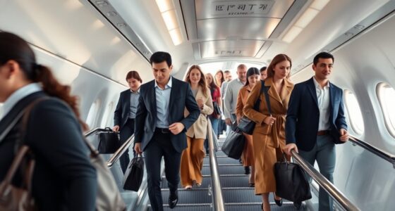 exit swiftly and safely