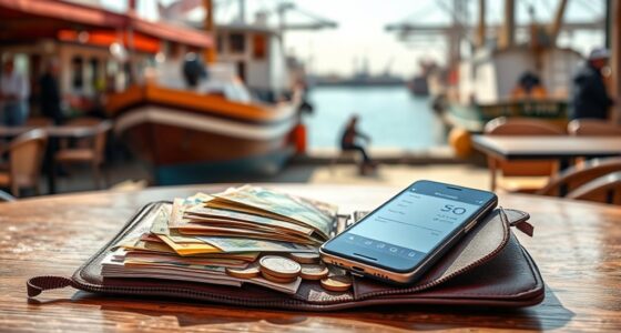 handling international port finances