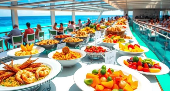 healthy cruise dining choices
