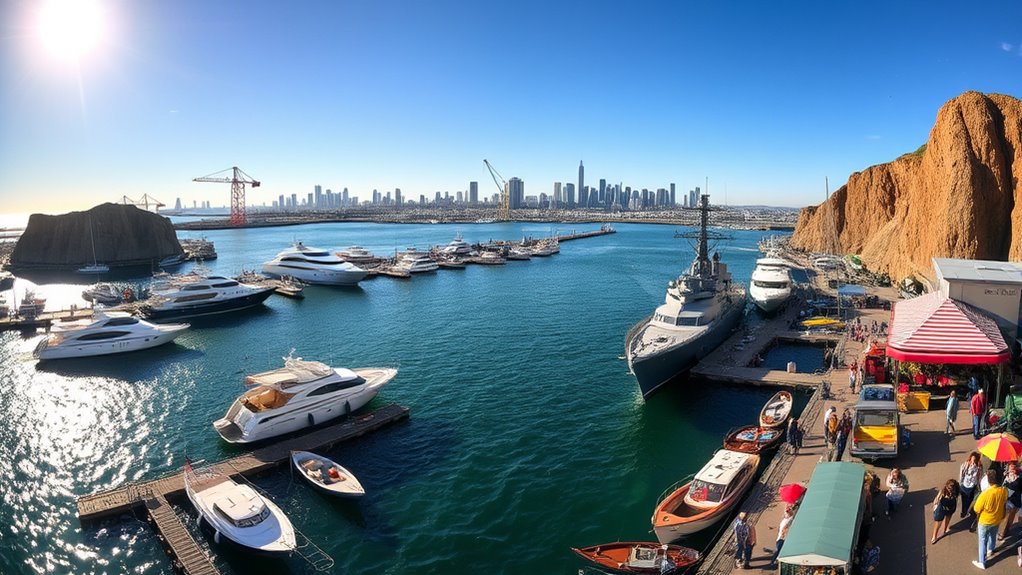 la coastal food and activities