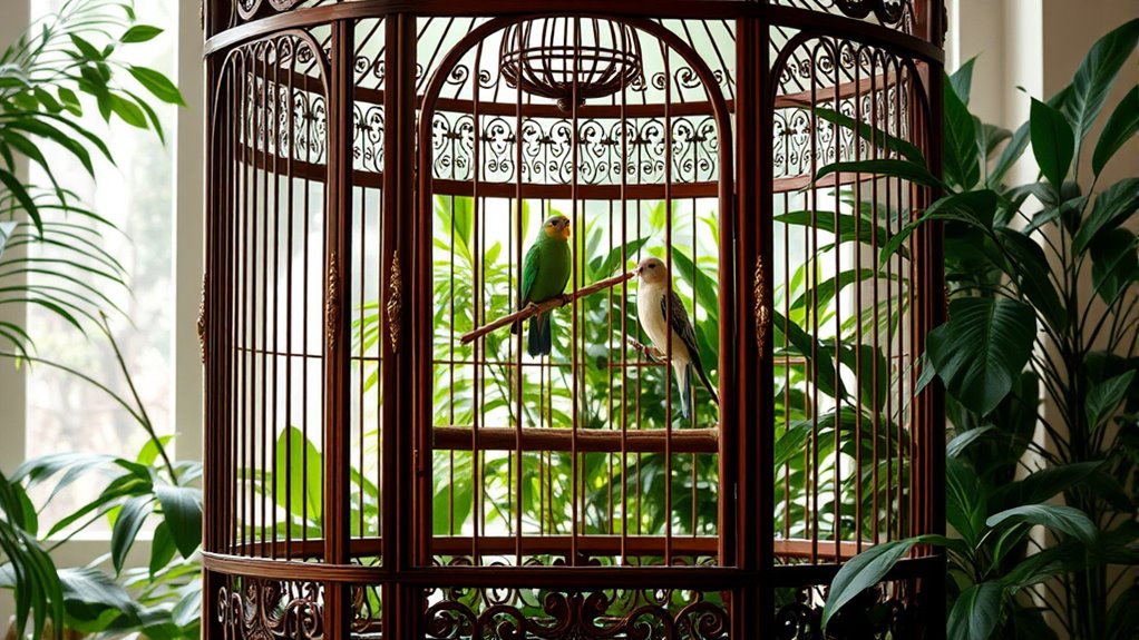 luxury bird cage essentials