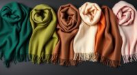 luxury cashmere winter scarves