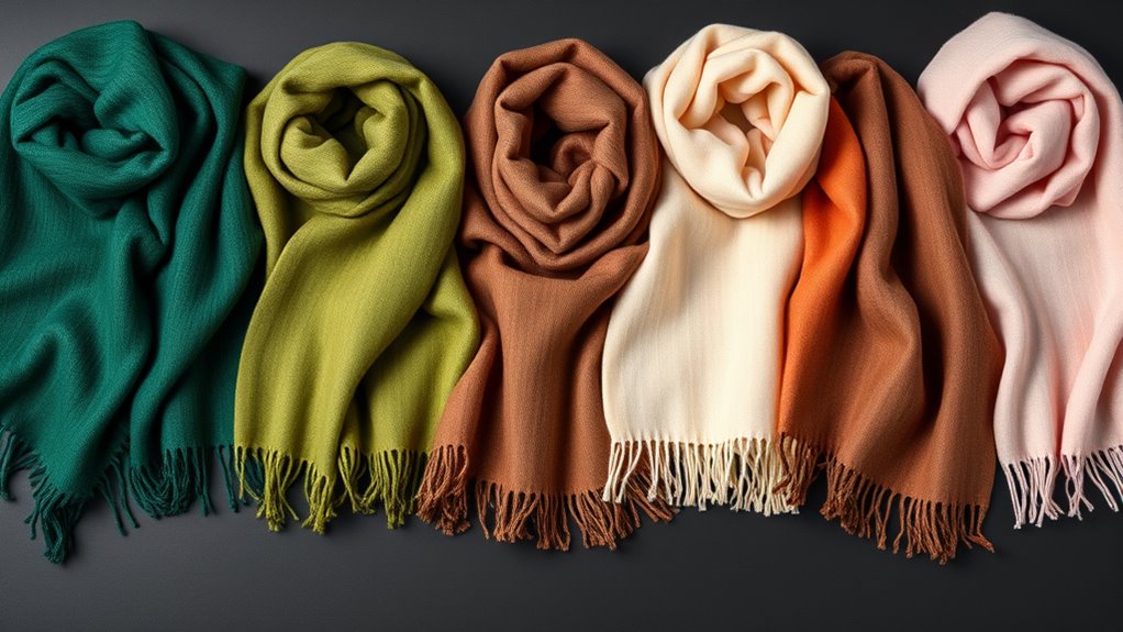 luxury cashmere winter scarves