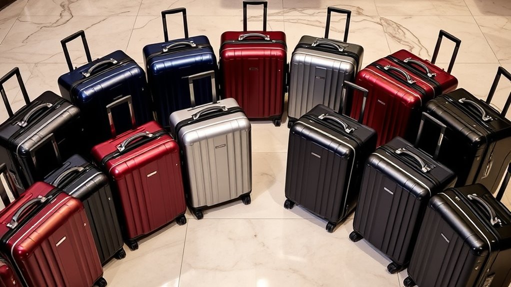 luxury expandable luggage collections