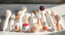 luxury facial cleansing tools